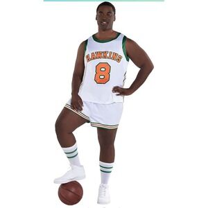 Stranger Things Lucas Basketball Uniform Adult Plus XXL 48-52 Halloween Costume